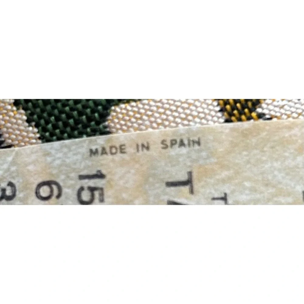 Vintage Samaranch Barcelona Tapete Taurino Spanish Bullfight Tapestry